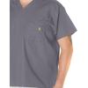 WonderWink Men’s Big The Alpha Unisex V-Neck Scrub Top(Pewter)
