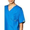 WonderWink Men’s Big The Alpha Unisex V-Neck Scrub Top(Royal)