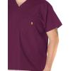 WonderWink Men’s Big The Alpha Unisex V-Neck Scrub Top(Wine)