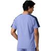 WonderWink Mens Color-Block Top(Ceil Blue)