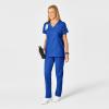 WonderWink Womens Verity V-Neck Top(Royal)