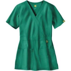WonderWink Women’s Origins Golf Scrub Top(Hunter)