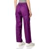 WINK WonderWORK Scrubs for Women, Pull-On Cargo Scrub Pants(Eggplant)