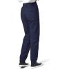 WonderWink WonderFlex Women’s 5908 Utility Cargo Zip Jogger Pant (Navy, X-Small Petite)