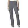 WonderWink W123 Unisex 4-Pocket Utility Top & Unisex Multi-cargo pant Scrub Set + Badge Reel(Pewter)