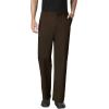 WonderWork Men’s V-neck Multi-Pocket Top & Men’s Cargo Pant Scrub Set + Badge Reel(Chocolate)