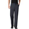 WonderWork Men’s V-neck Multi-Pocket Top & Men’s Cargo Pant Scrub Set + Badge Reel(Pewter)