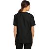 WonderWink womens Origins Bravo V-Neck Top, Black, X-Small