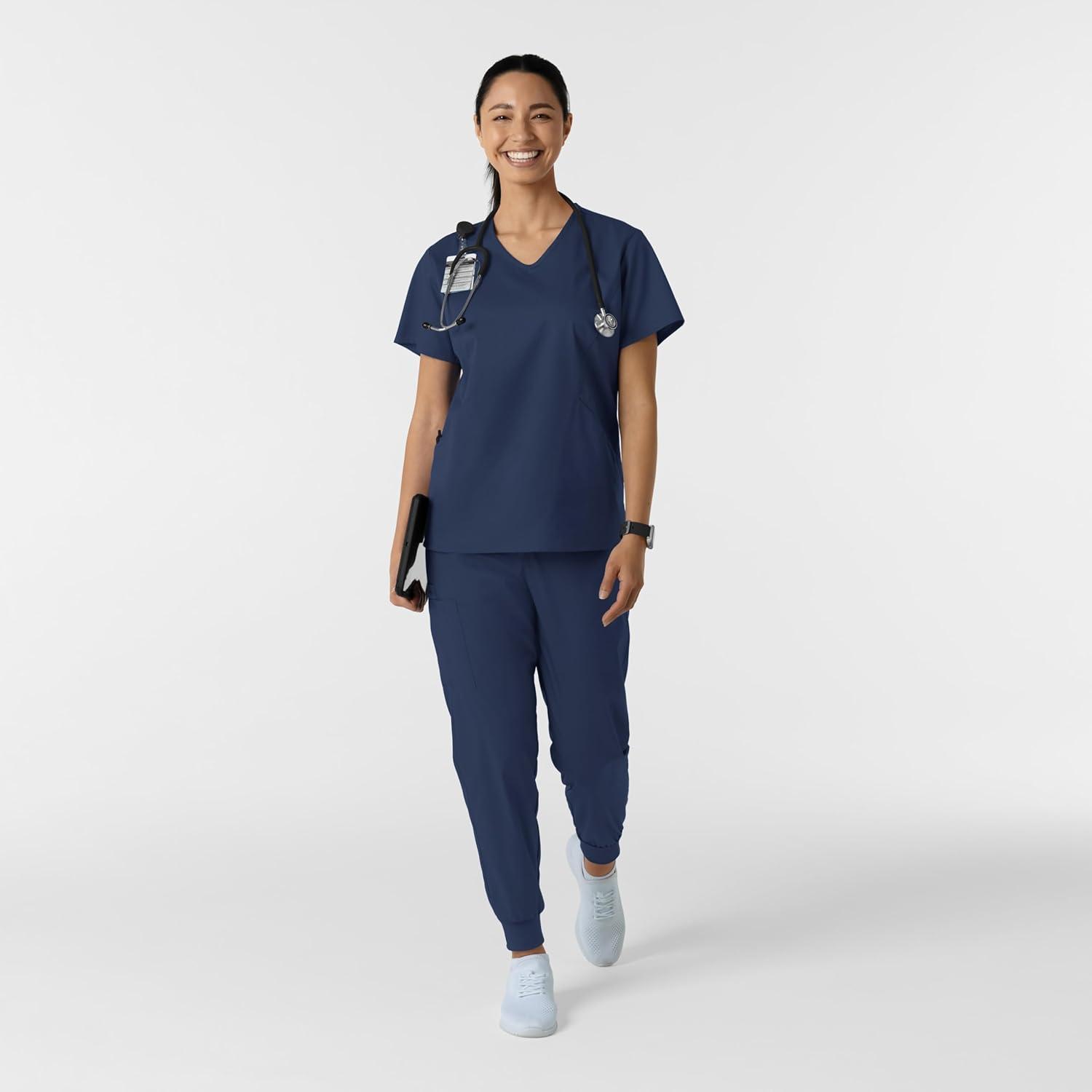 imageWINK Womens Scrub TopNavy