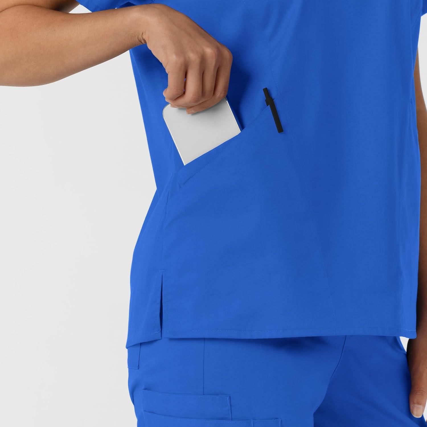 imageWINK Womens Scrub TopRoyal