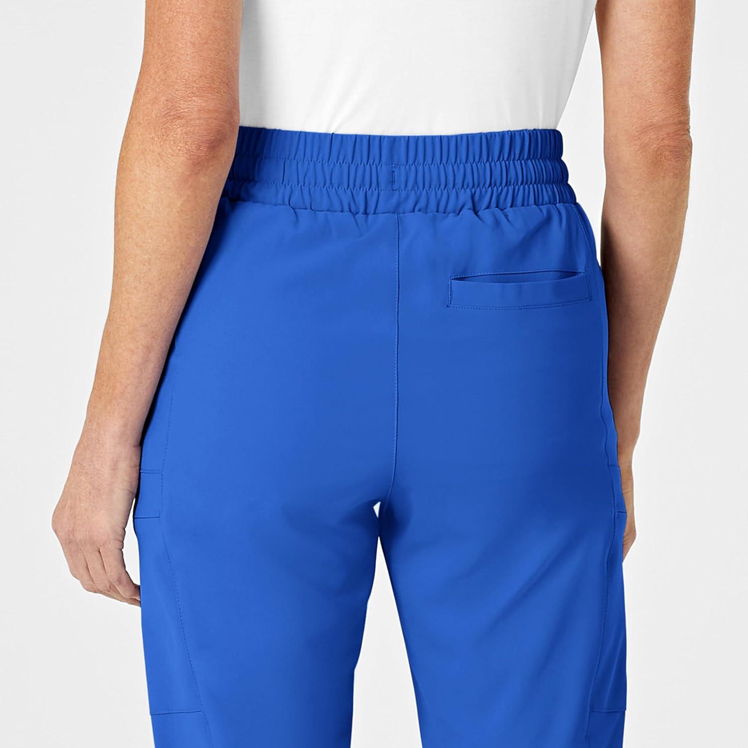 imageWink Scrubs for Women Renew HighWaist SlimLeg Pants with Drawstring and 5 PocketsRoyal