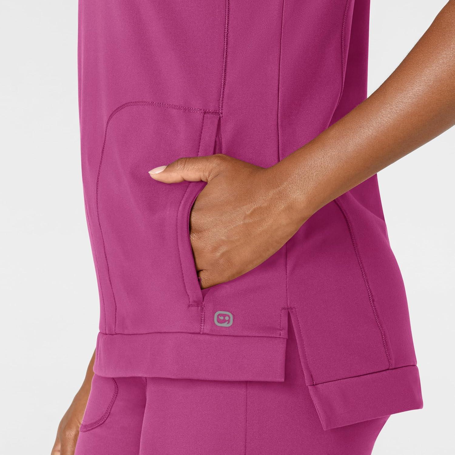 imageWink Womens Scrub TopRaspberry