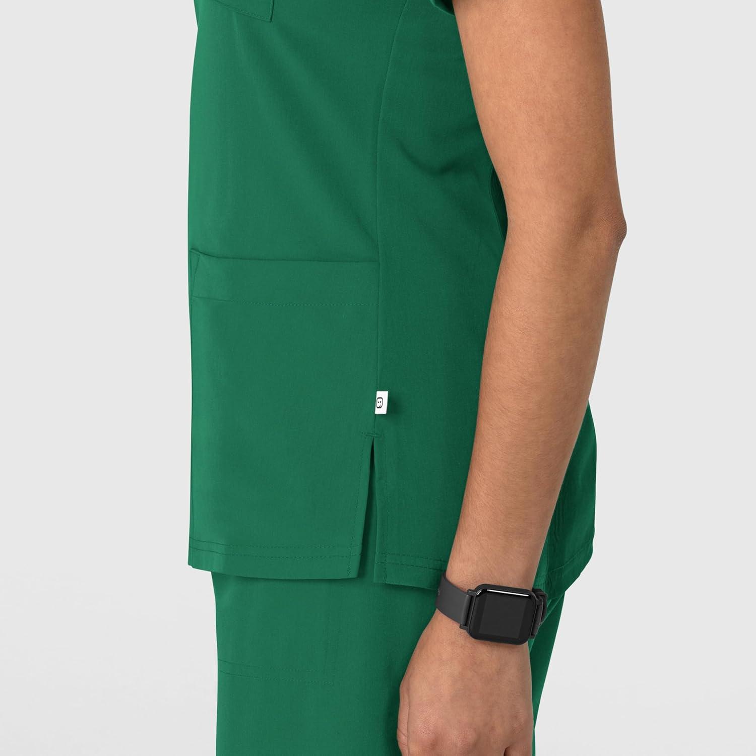 imageWink Womens Womens FlexnReach VNeck Scrub TopHunter