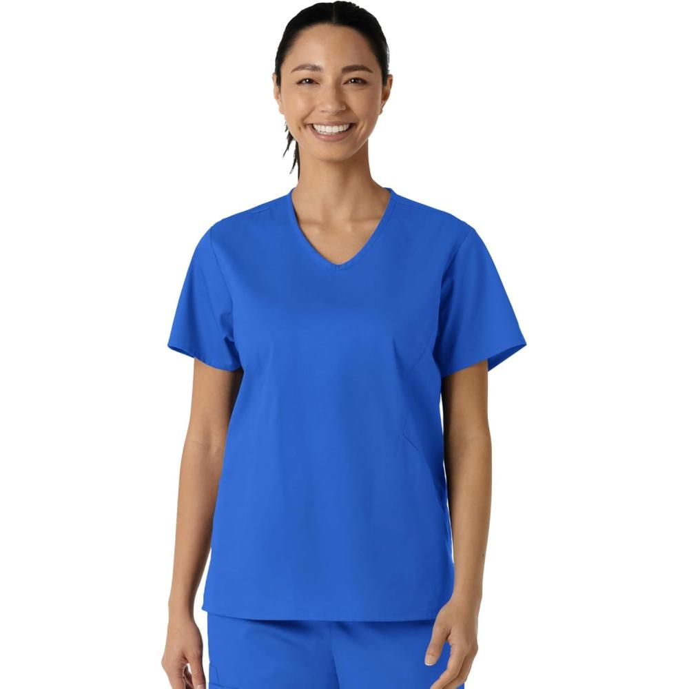 imageWINK Womens Scrub TopRoyal