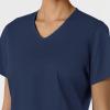 WINK Womens Scrub Top(Navy)