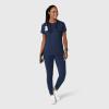 Wink Knit Women’s Flex-n-Reach Crew Neck Scrub Top – Navy, 2X