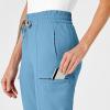 Wink Scrubs for Women, Renew, High-Waist Slim-Leg Pants with Drawstring and 5 Pockets(Bay Blue)