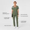 Wink Scrubs for Women, Renew, High-Waist Slim-Leg Pants with Drawstring and 5 Pockets(Olive)