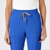 Wink Scrubs for Women, Renew, High-Waist Slim-Leg Pants with Drawstring and 5 Pockets(Royal)