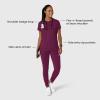 Wink Womens Scrub Top(Wine)