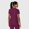 Wink Womens Scrub Top(Wine)