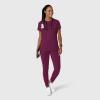 Wink Womens Scrub Top(Wine)