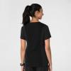 Wink Women’s Women’s Flex-n-Reach V-Neck Scrub Top(Black)