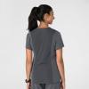 Wink Women’s Women’s Flex-n-Reach V-Neck Scrub Top(Pewter)