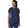 Wink Knit Women’s Flex-n-Reach Crew Neck Scrub Top – Navy, S