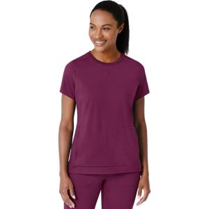 Wink Womens Scrub Top(Wine)