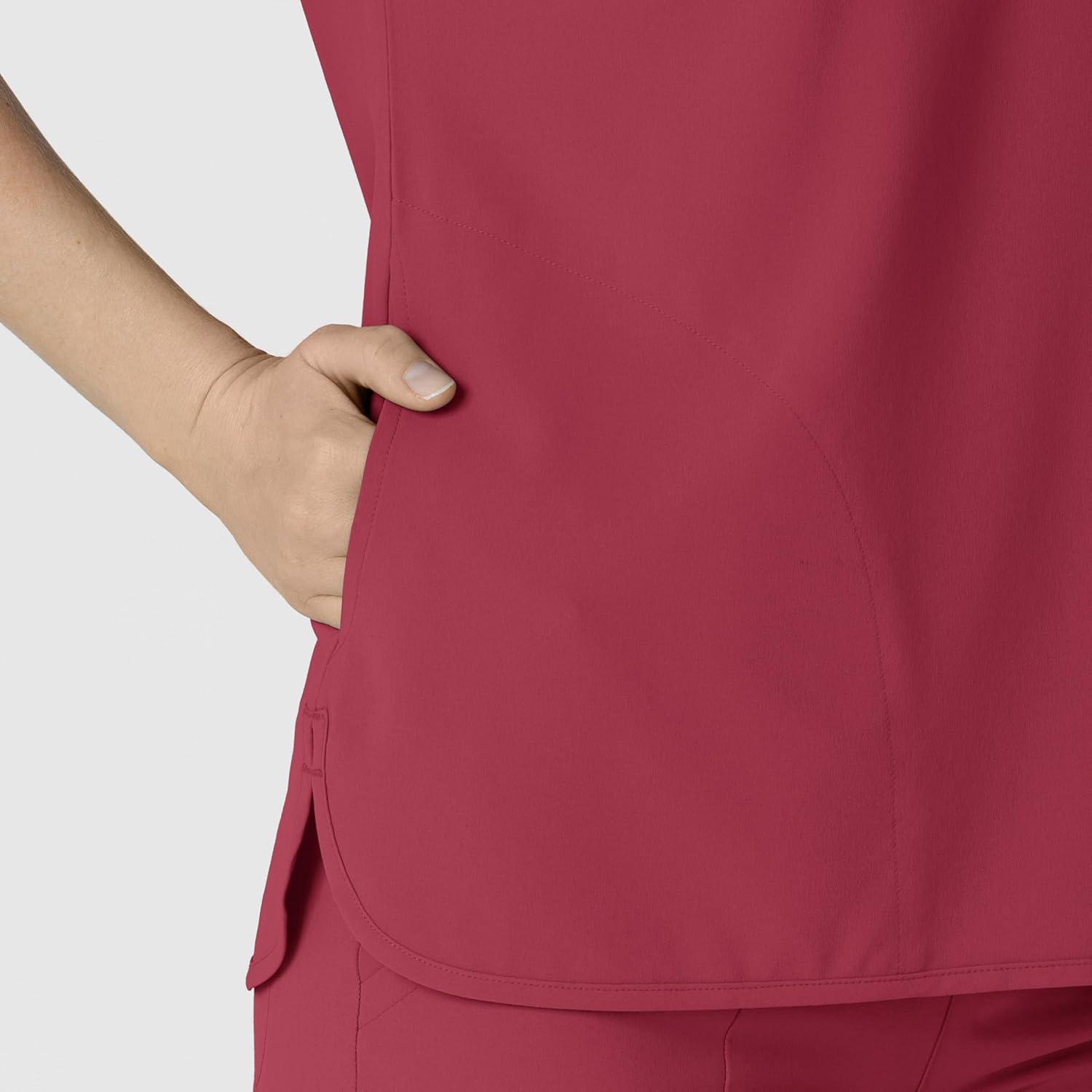 imageWink Renew Scrubs for Women Dolman Scrub Top Ruby 2X