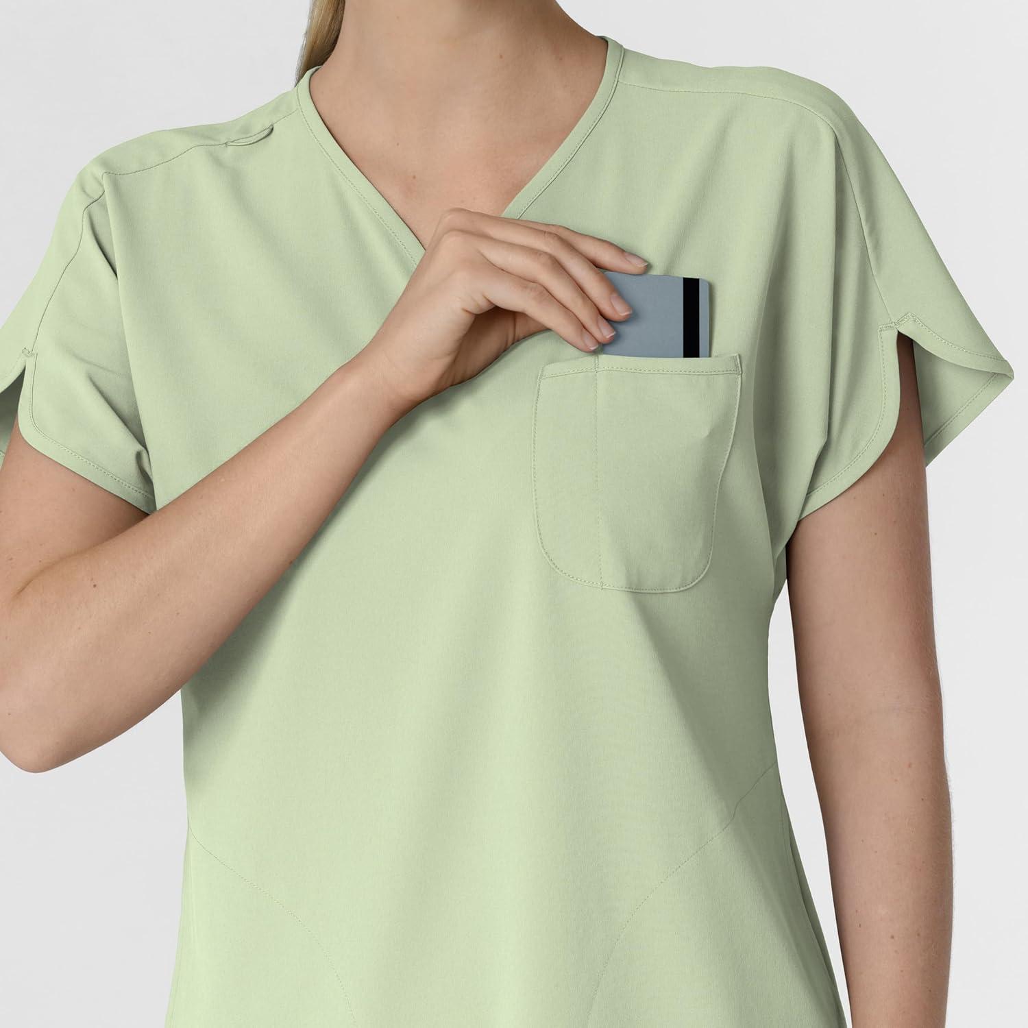 imageWink Womens Dolman Scrub Top Fresh Mint XS