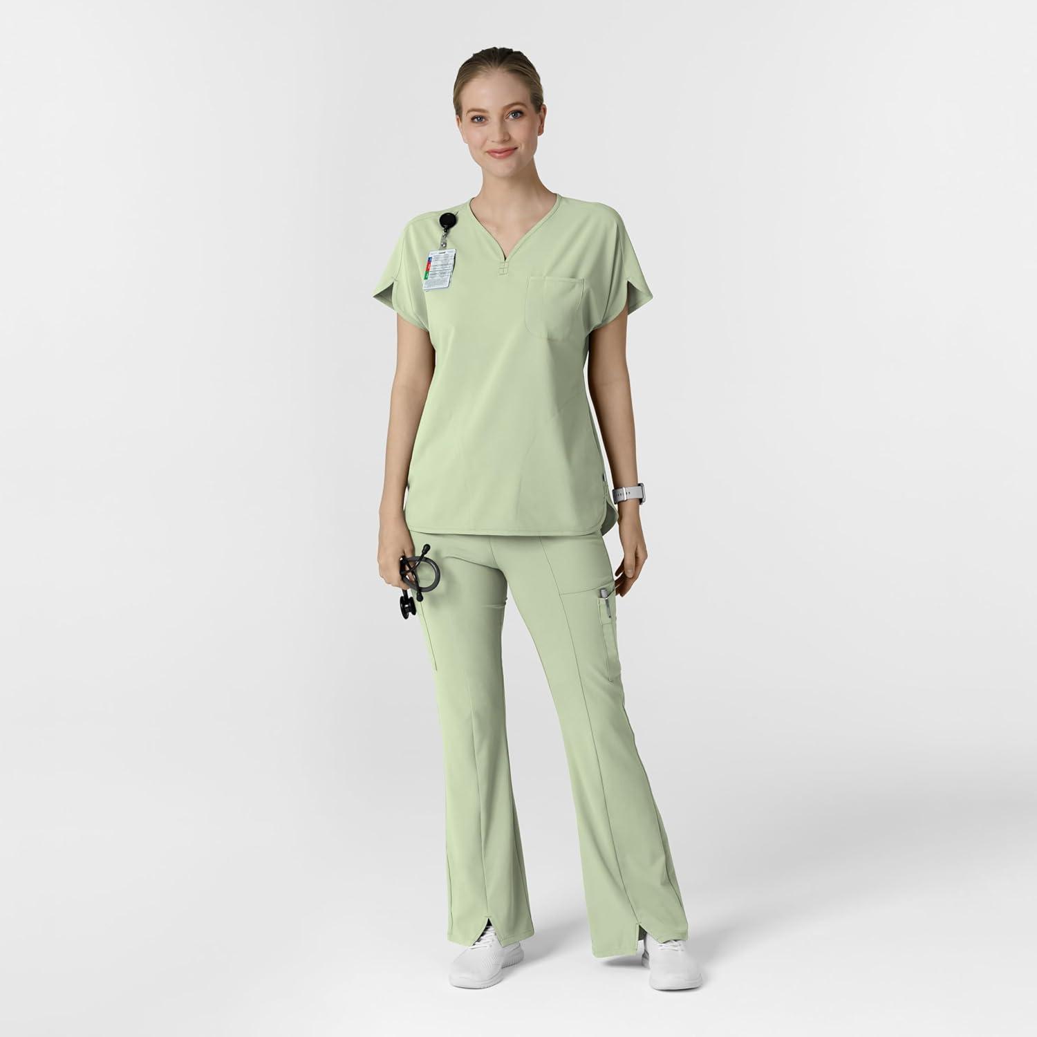 imageWink Womens Dolman Scrub Top Fresh Mint XS