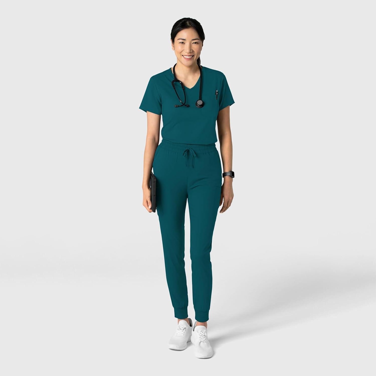 imageWink Womens Scrub TopCaribbean Blue