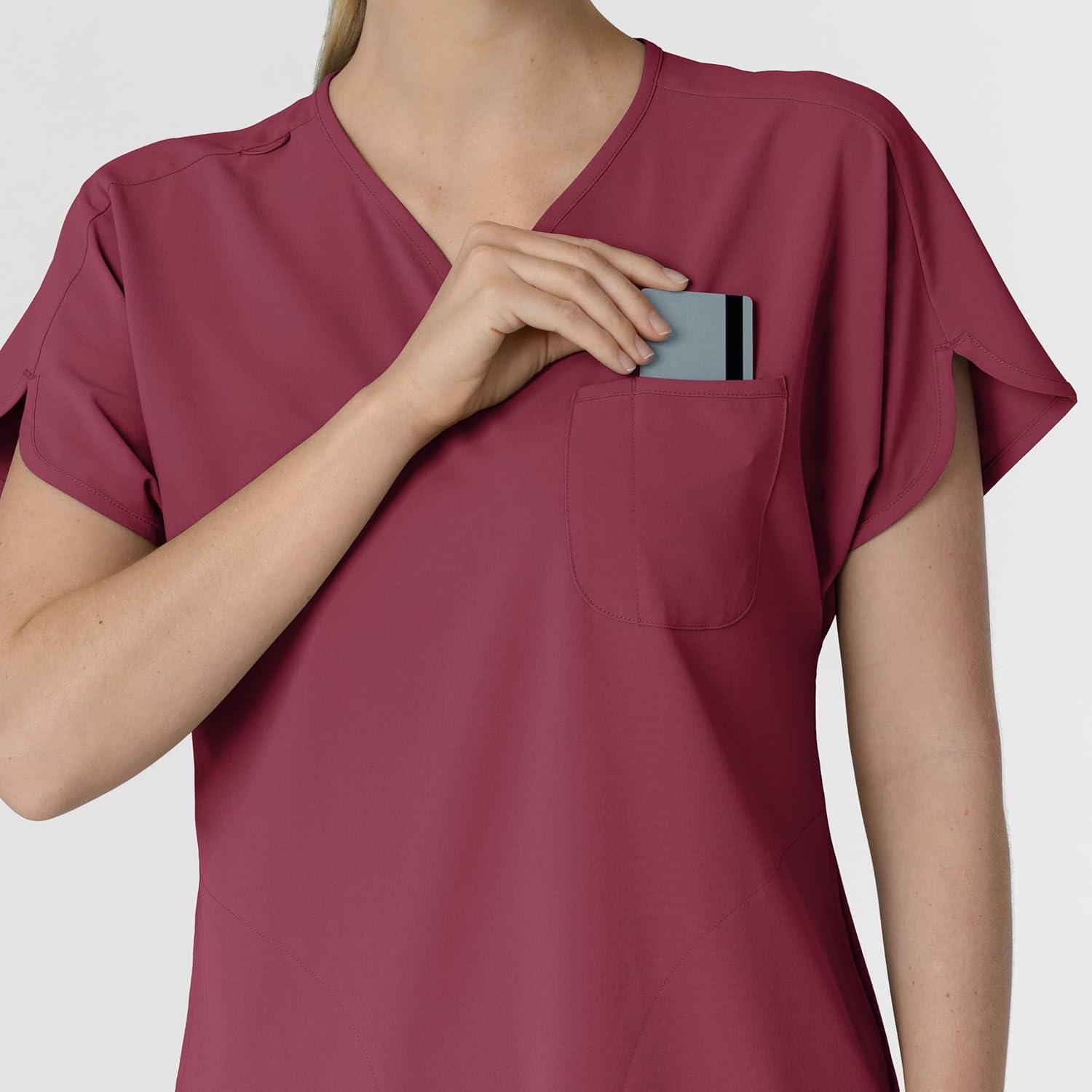 imageWink Womens Scrub TopCarnation