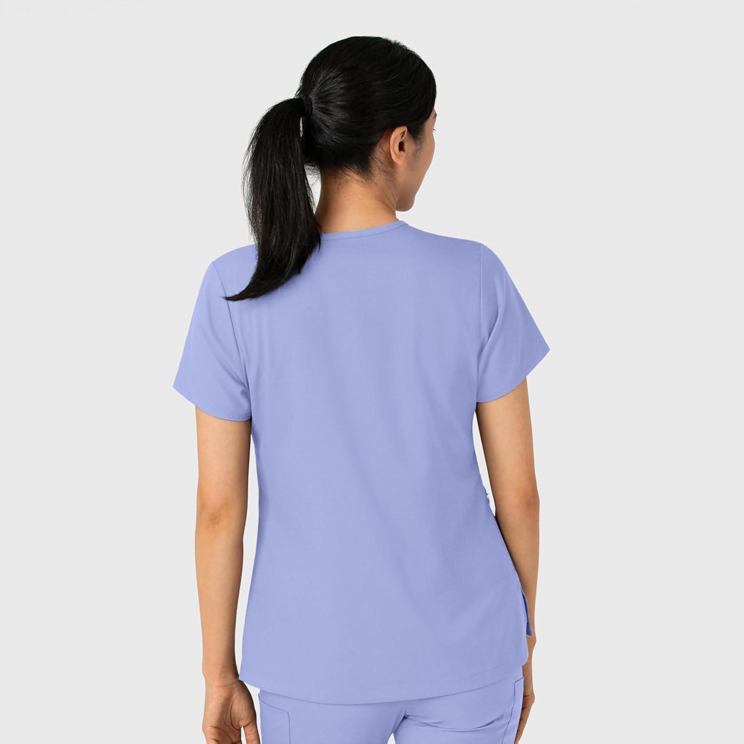 imageWink Womens Scrub TopCeil Blue