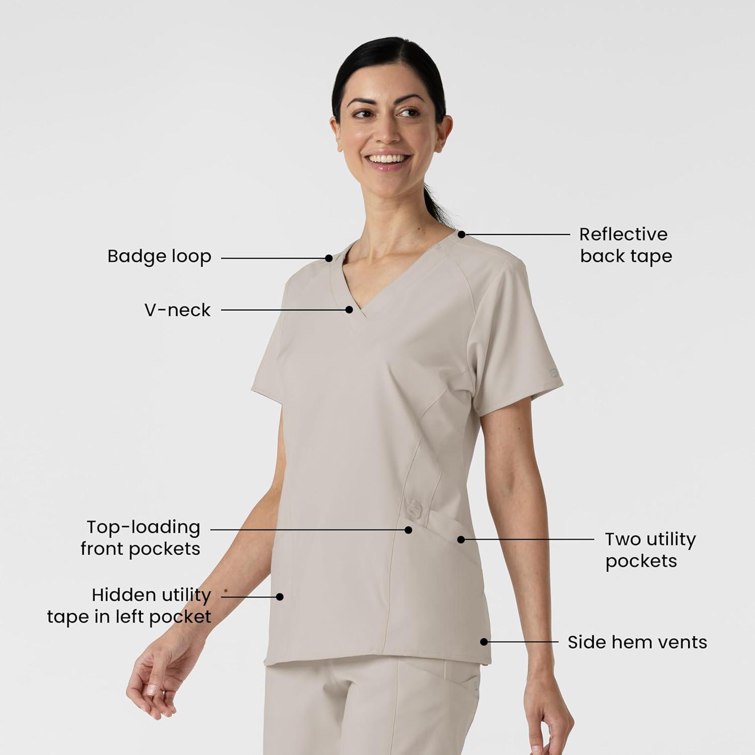 imageWink Womens Scrub TopCloud