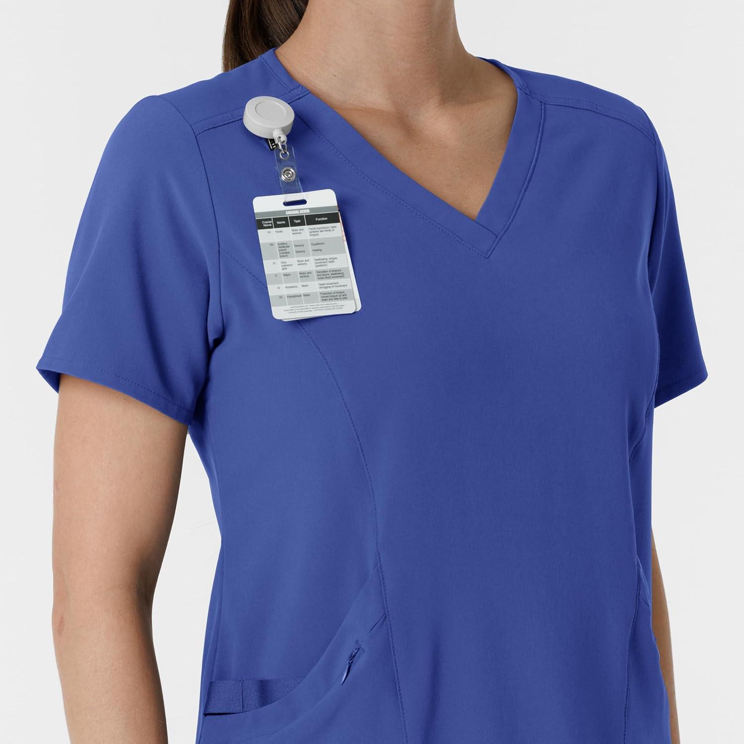 imageWink Womens Scrub TopGalaxy Blue