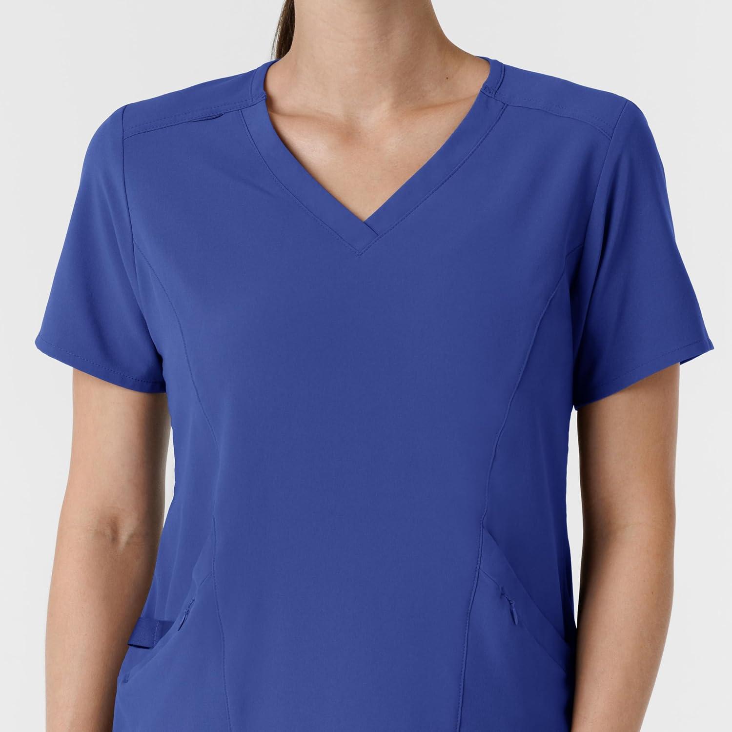 imageWink Womens Scrub TopGalaxy Blue