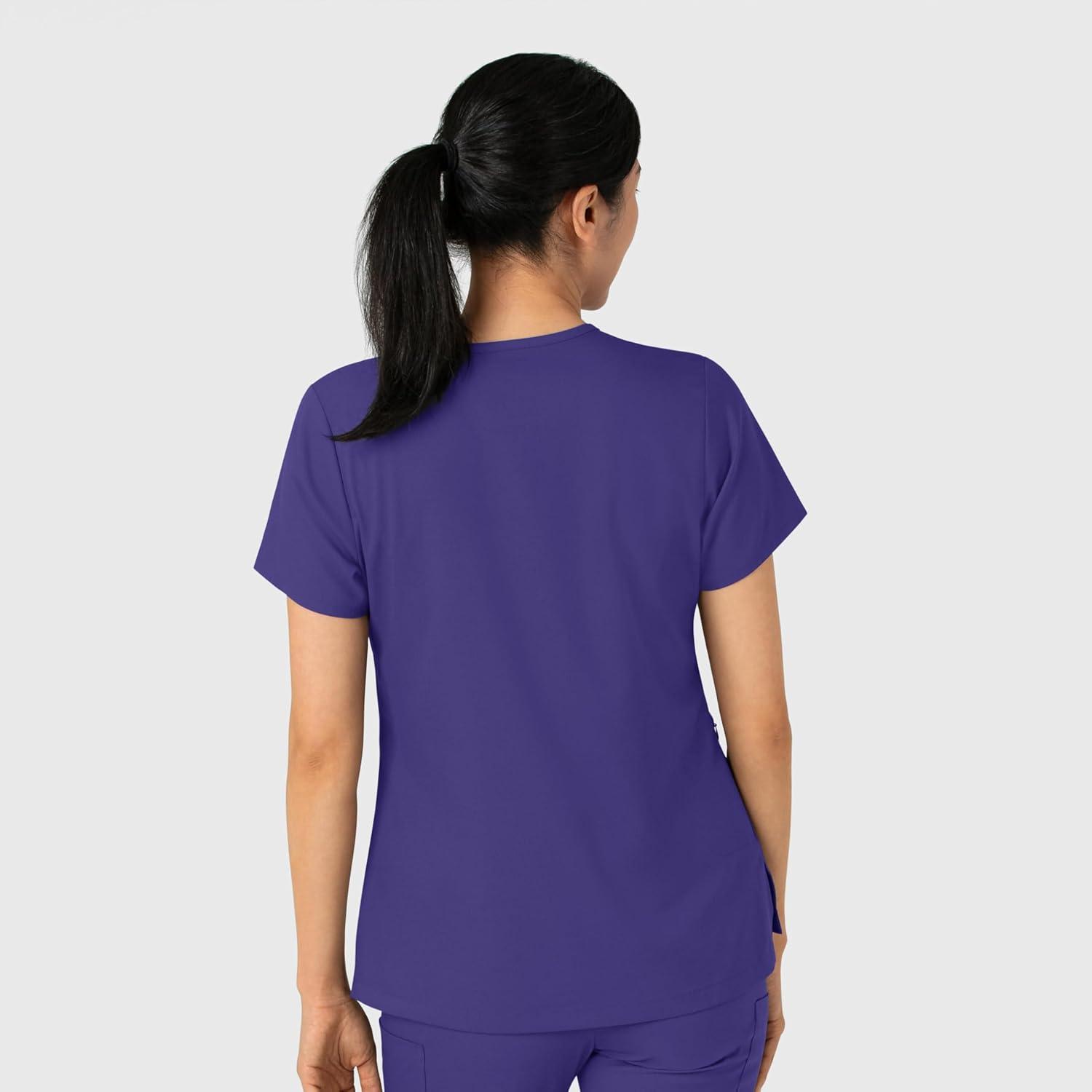 imageWink Womens Scrub TopGrape