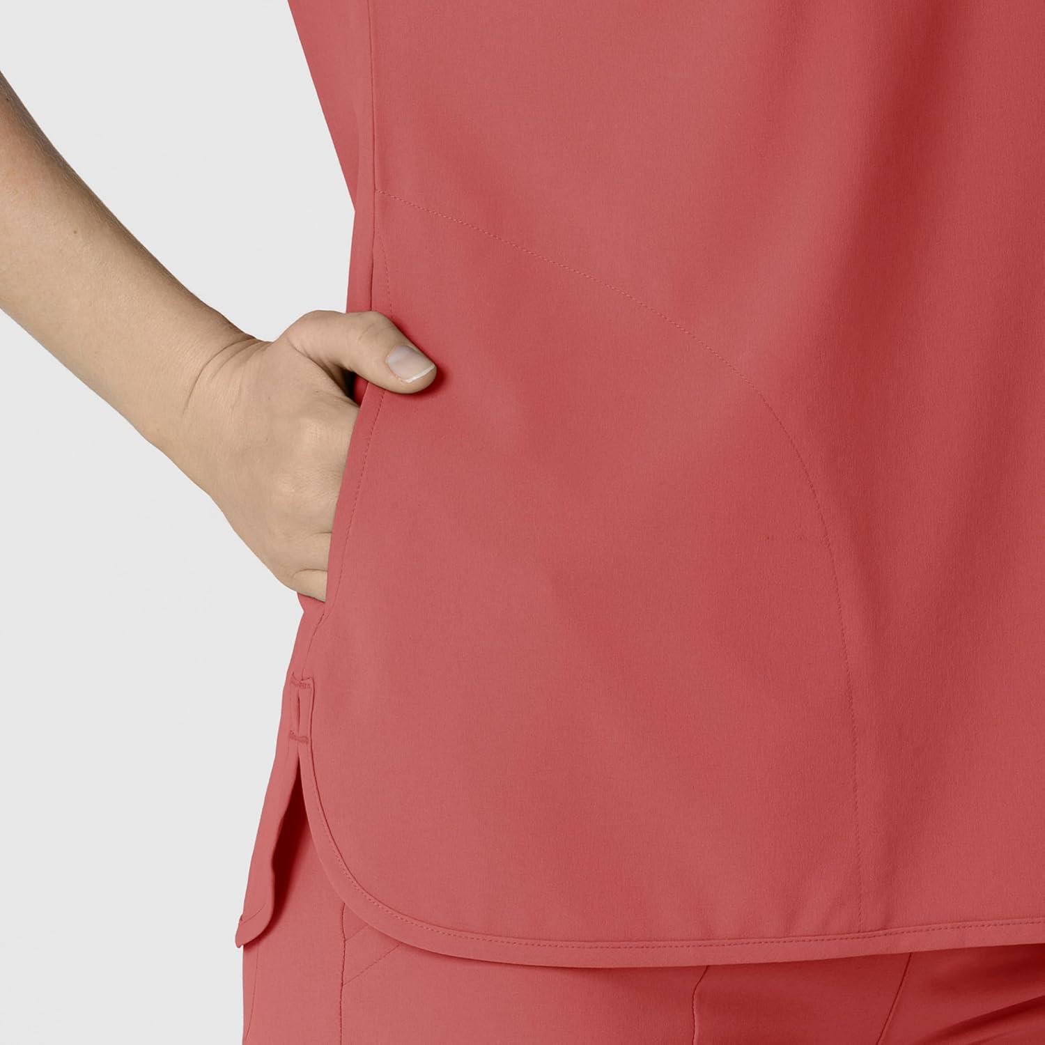 imageWink Womens Scrub TopMineral Red