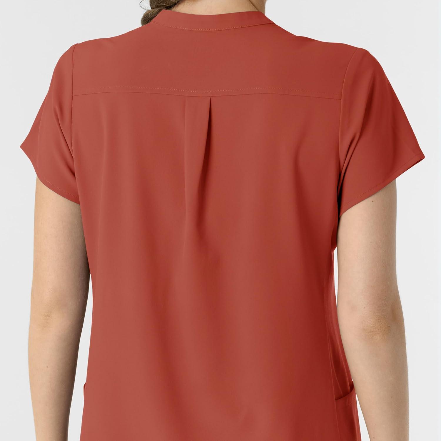 imageWink Womens Scrub TopMineral Red