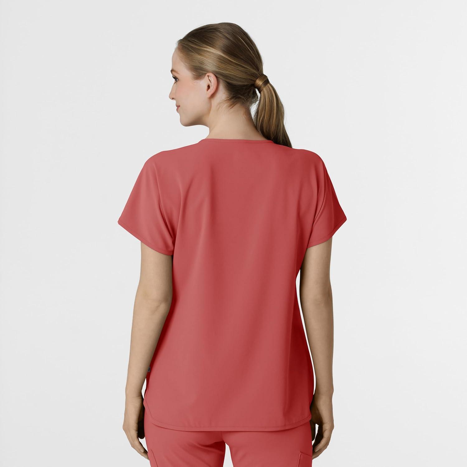 imageWink Womens Scrub TopMineral Red