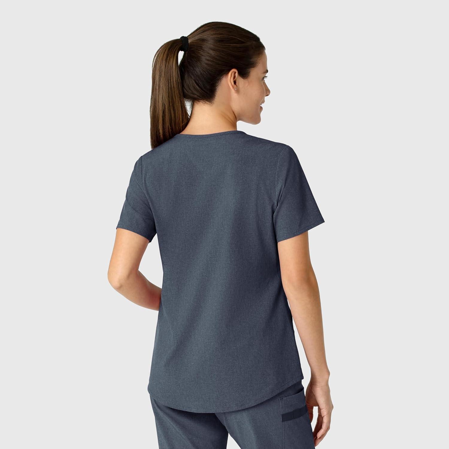 imageWink Womens Scrub TopNavy Heather