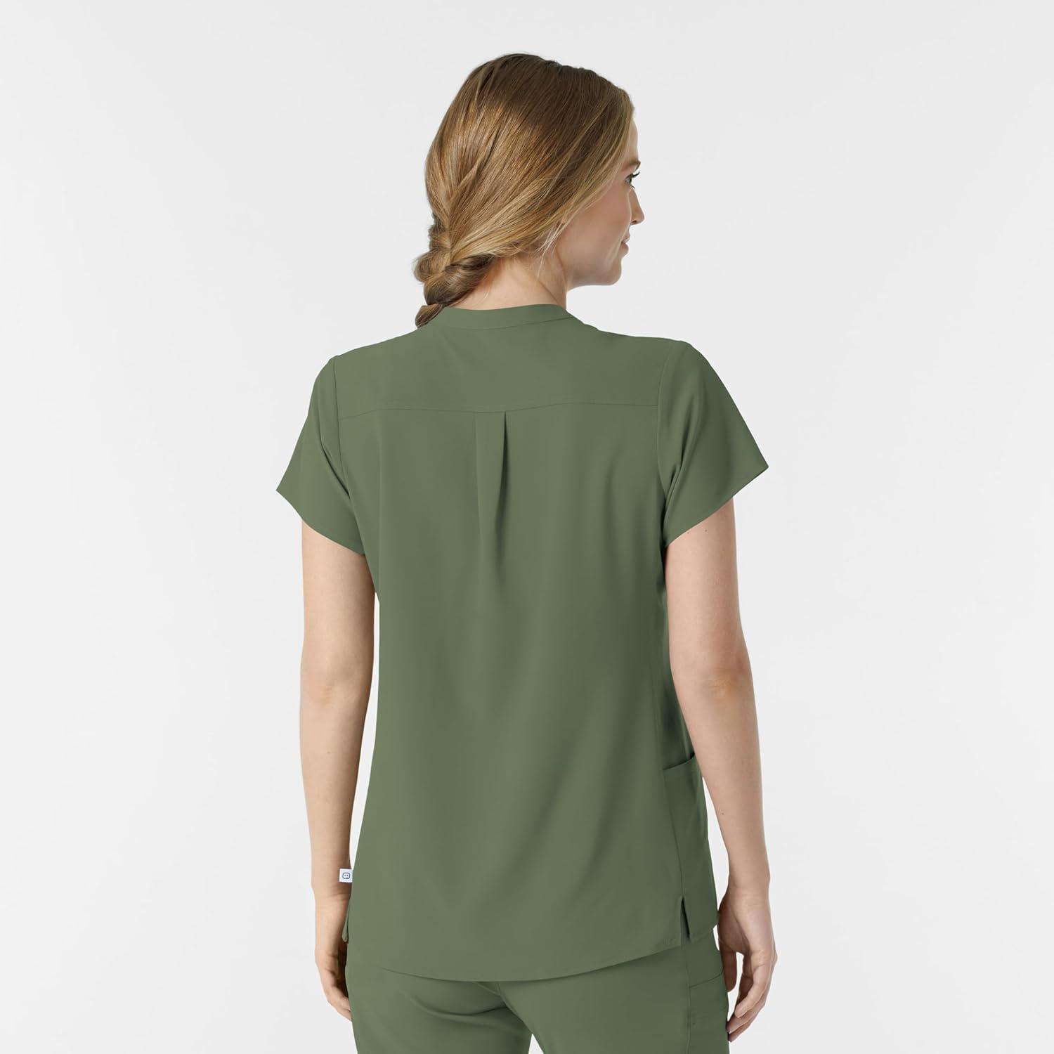 imageWink Womens Scrub TopOlive