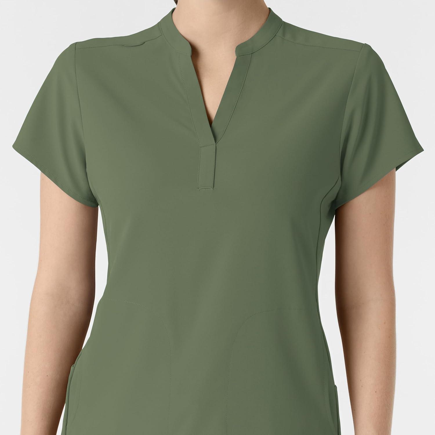 imageWink Womens Scrub TopOlive