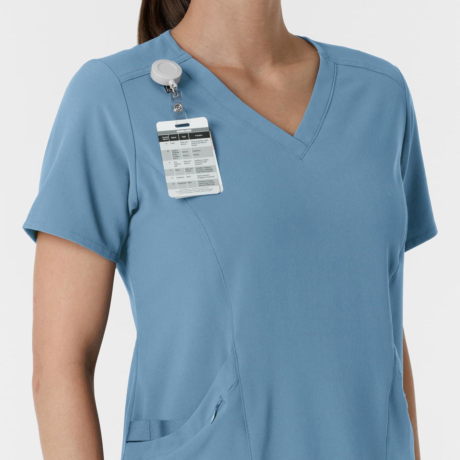 imageWink Womens Scrub TopPacific Blue