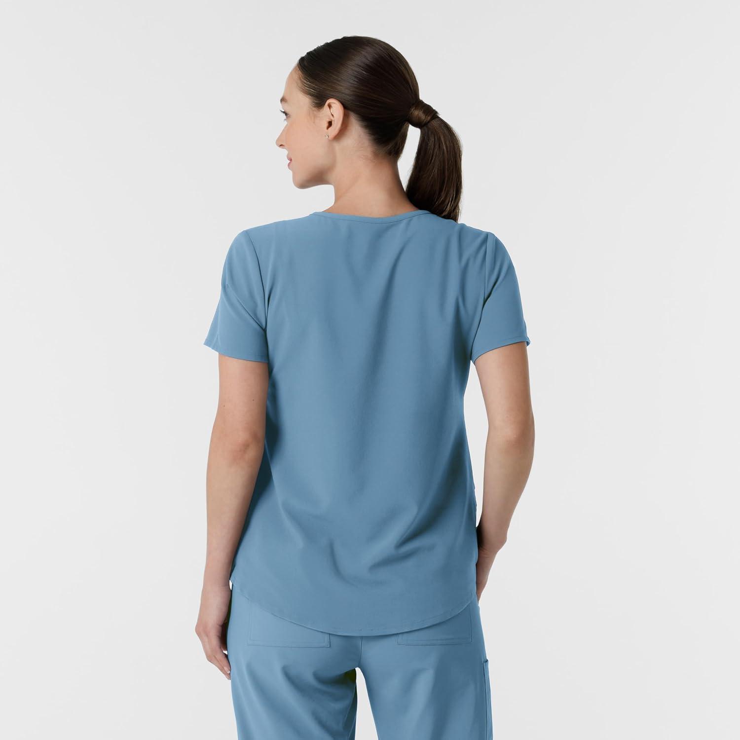 imageWink Womens Scrub TopPacific Blue