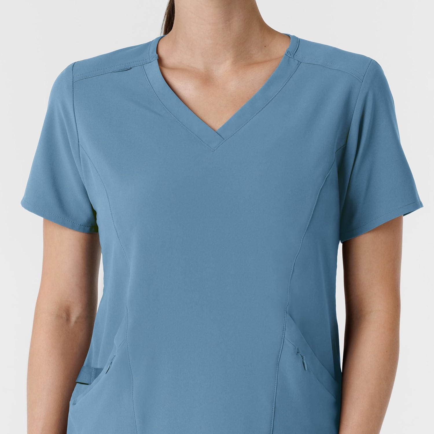 imageWink Womens Scrub TopPacific Blue
