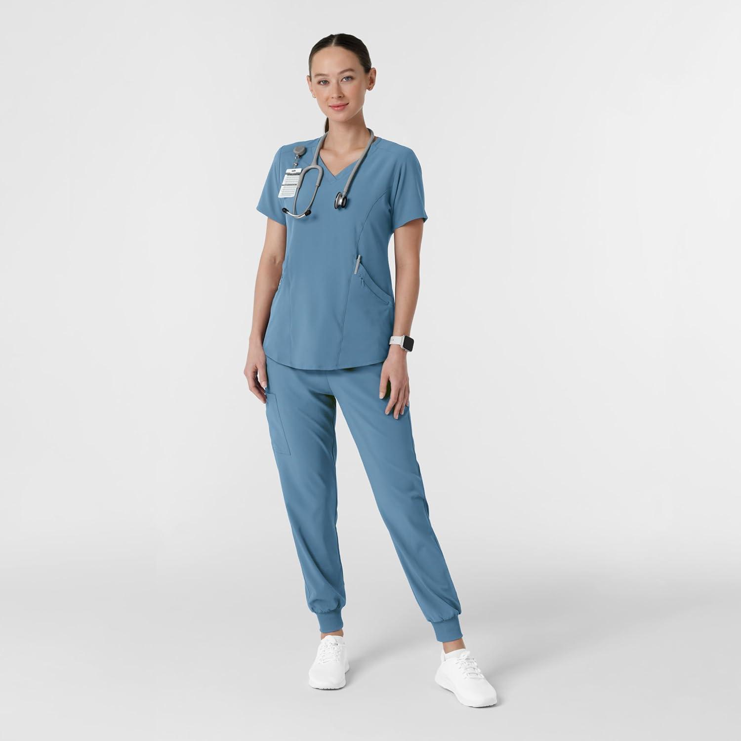 imageWink Womens Scrub TopPacific Blue